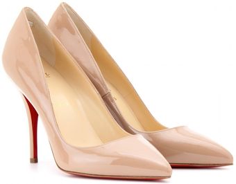 Christian Louboutin Batignolles 100 Patent Leather Pumps - Lyst