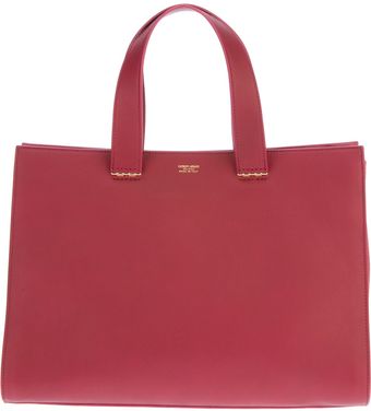 Giorgio Armani Large Panelled Tote - Lyst