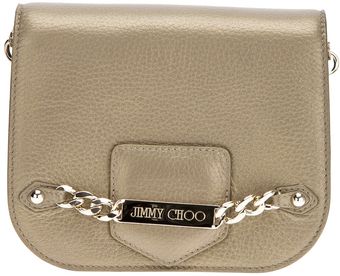 Jimmy Choo Chain Shoulder Bag - Lyst