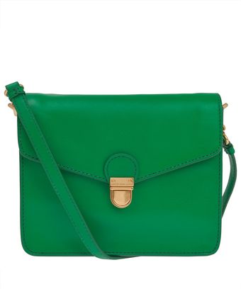 Marc By Marc Jacobs Green Cricket Leather Crossbody Bag - Lyst