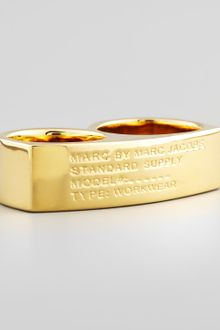 Marc By Marc Jacobs Standard Supply Double Ring - Lyst