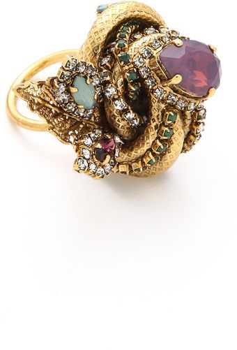 Erickson Beamon Garden Party Ring - Lyst