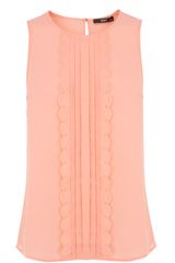 Oasis Cutwork Shell Top