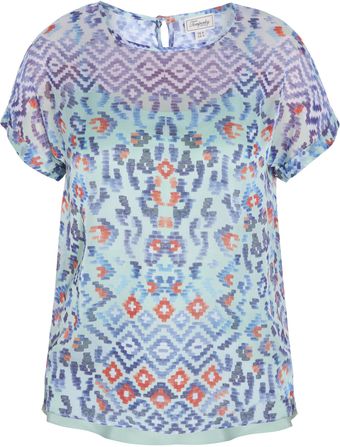 Temperley London Leopard Tile Tee - Lyst