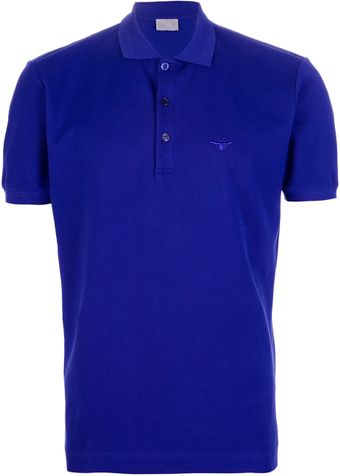 Dior Pique Polo Shirt - Lyst