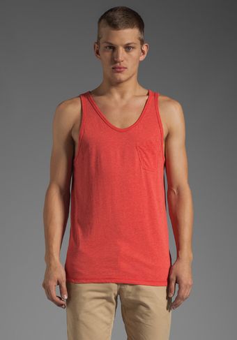 G-star Raw Ace Loose Tank in Ketchup Heather - Lyst