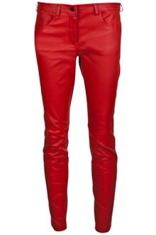 Givenchy Skinny Leather Trousers - Lyst