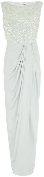 Jenny Packham Beaded Gown - Lyst