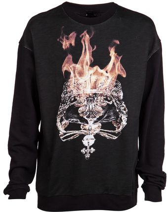 Ksubi Flaming Crown Sweatshirt - Lyst