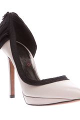 Lanvin Contrast Trim Pumps