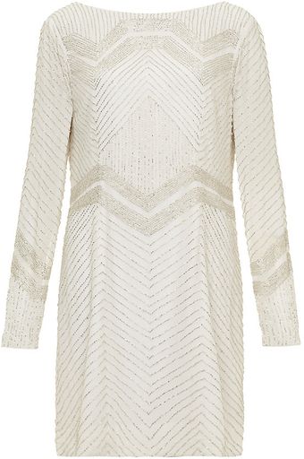 Rachel Gilbert Vivienne Beaded Dress - Lyst