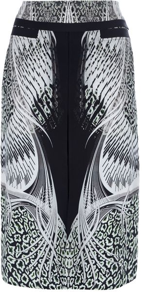 Roberto Cavalli Printed Skirt - Lyst