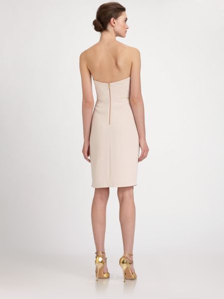 badgley mischka blush gown