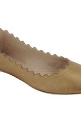 Chloé Scalloped Flat