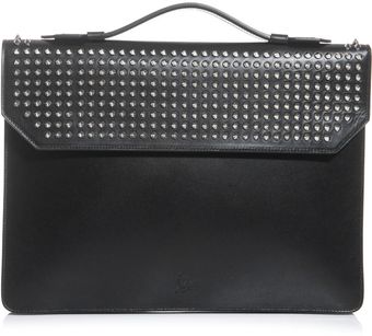 Christian Louboutin Alexis Spike Document Holder - Lyst