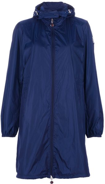 Moncler Long Hooded Jacket - Lyst