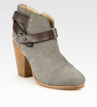 Rag & Bone Harrow Suede Leather Ankle Boots - Lyst