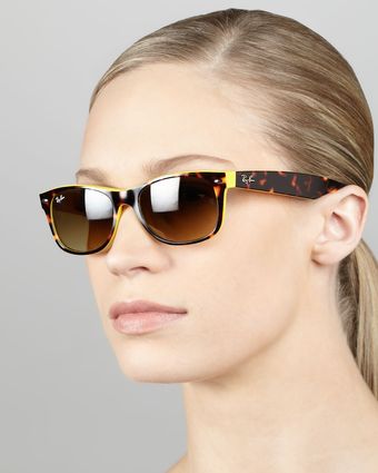 Ray-Ban Two Tone Wayfarer Sunglasses - Lyst
