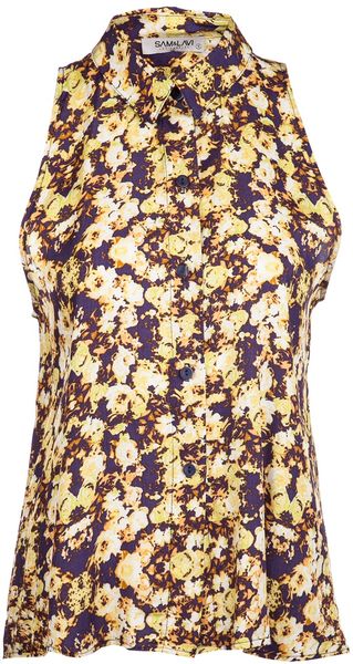 Sam & Lavi Honey Sleeveless Shirt - Lyst
