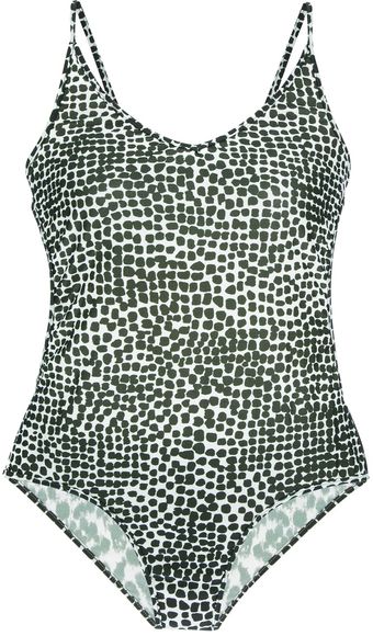 Stella McCartney Leopard Print Swimsuit - Lyst