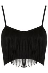 Topshop Fringe Bralet