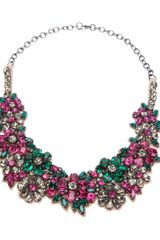 Valentino Floral Crystal Necklace