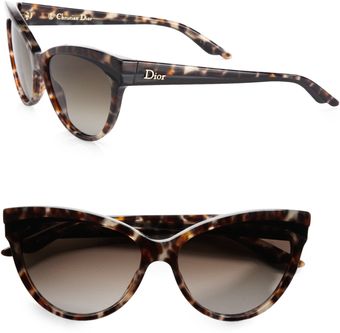 Dior Plastic Panther Catseye Sunglasses - Lyst