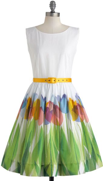 ModCloth Say Its The Season Dress - Lyst