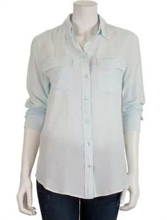 Equipment Signature Blouse - Lyst