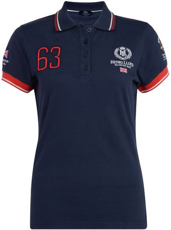 Henri Lloyd Gb Round The World Womens Polo Top - Lyst