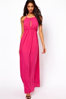 ASOS Collection Maxi Dress with Keyhole Detail - Lyst