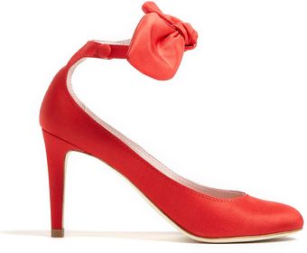 Carven Silk Bow Court Shoes - Lyst