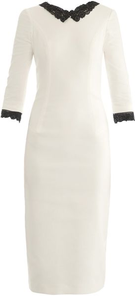 L'Wren Scott Headmistress Fitted Dress - Lyst