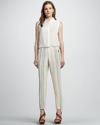 Rachel Zoe Mona Pintuck Pants - Lyst