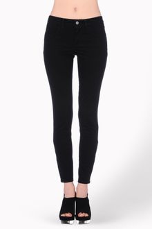 Stella McCartney Organic Denim Skinny Zip Trousers - Lyst