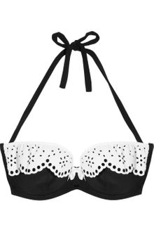 Agent Provocateur Flirty Bunny Twotone Bandeau Bikini Top - Lyst