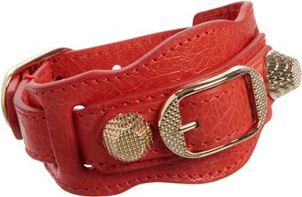 Balenciaga Arena Giant Gold Bracelet - Lyst