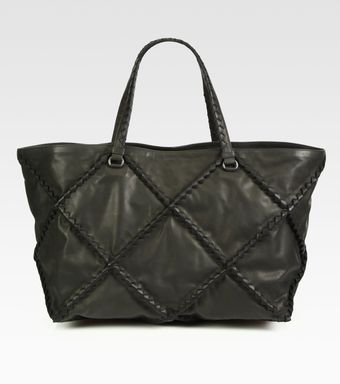 Bottega Veneta Lattice Medium Tote Bag - Lyst