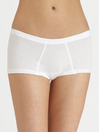 Cosabella Ribbed Cotton Lowrise Boy Briefs - Lyst