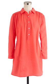 J.Crew Whisper Gauze Beach Tunic - Lyst