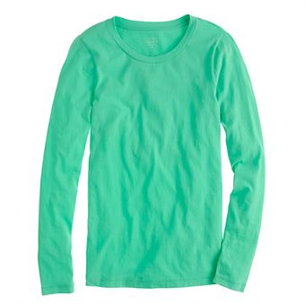 J.Crew Tissue Longsleeve Tee - Lyst