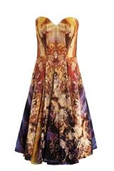 McQ by Alexander McQueen Mineralprint Envelope Dress