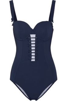 Oscar de la Renta Cutout Swimsuit - Lyst