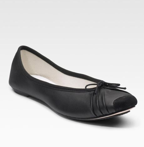 repetto black ballet flats