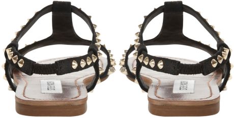 steve madden black spiked heels