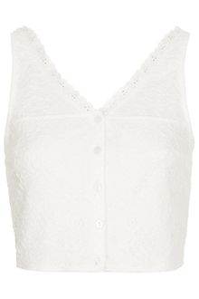 Topshop Lace Crop Top - Lyst