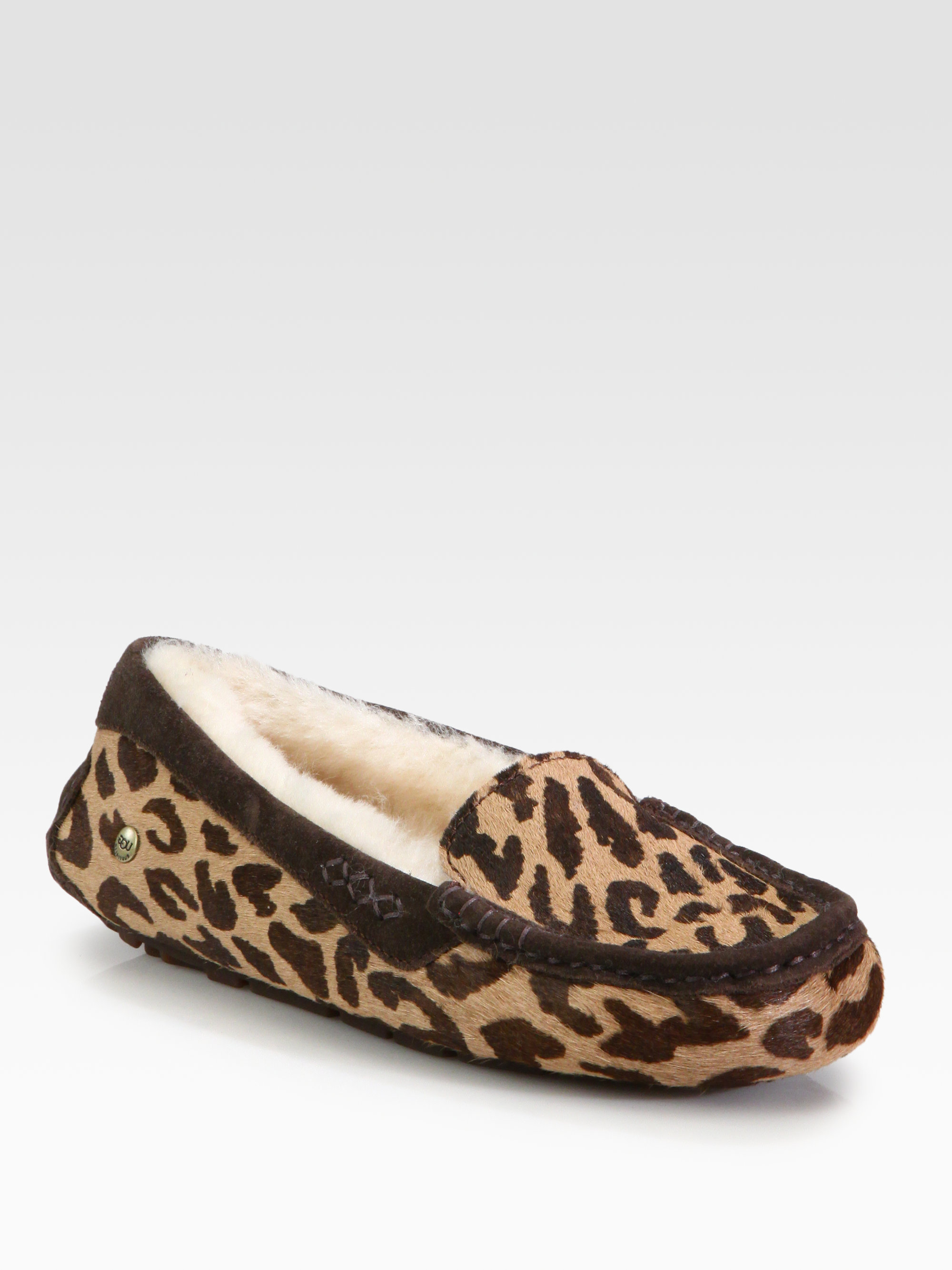 Ugg Ansley Leopardprint Slippers in Animal (cheetah) | Lyst