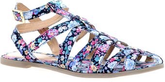 Asos Falcon Gladiator Flat Sandals - Lyst