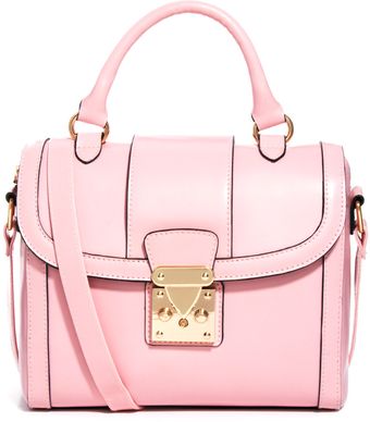 Asos Bag with Chunky Lock and Tophandle - Lyst