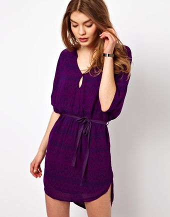 By Zoé Tunic Dress in Aztec Print - Lyst